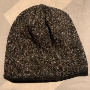 Urban Outfitters Charcoal Speckled Beanie